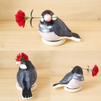 母の日ギフト『文鳥の贈り物』 和紙インテリア/置物