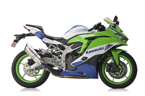 NINJA ZX-4R SE('23～)・ZX-4RR KRT EDITION('23～)/40thANNIVERSARY EDITION('23～) GPスペック   スリップオン チタンポリッシュ[GK44-T3ST]