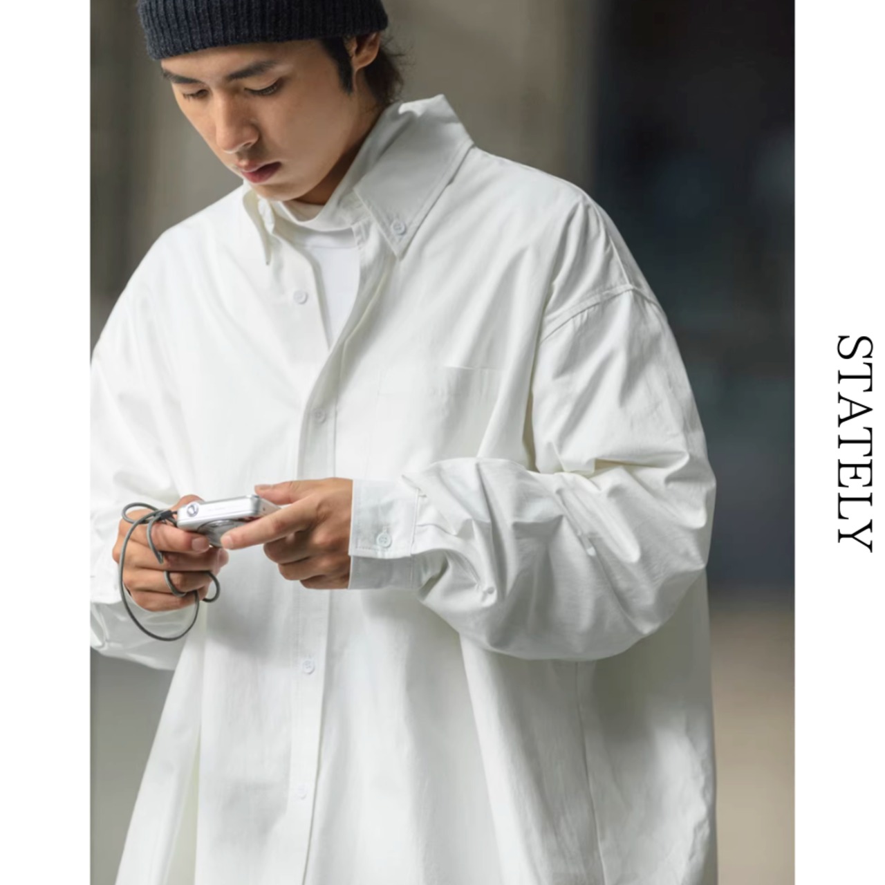 ミニマルルーズ Classic Shirt/4color_T147・画像11