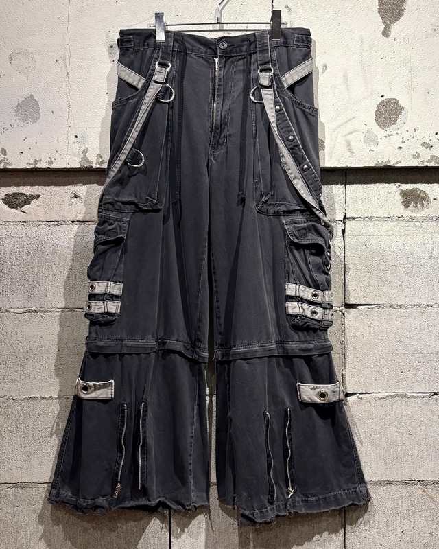 【Caka otto】 “TRIPP NYC” “2WAY” Gimmick Bontage Cargo Pants