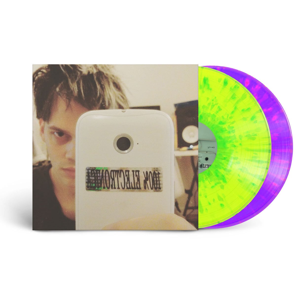 George Clanton / 100% Electronica（500 Ltd Splatter Edition 2LP）