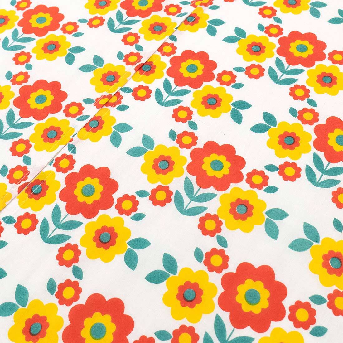 昭和レトロ インテリア 生地 のれん 花柄 おしゃれ 暖簾 室内 アジアン