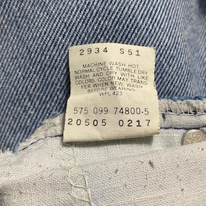 LEVI’S 505 denim pants made in USA (W31 L31)