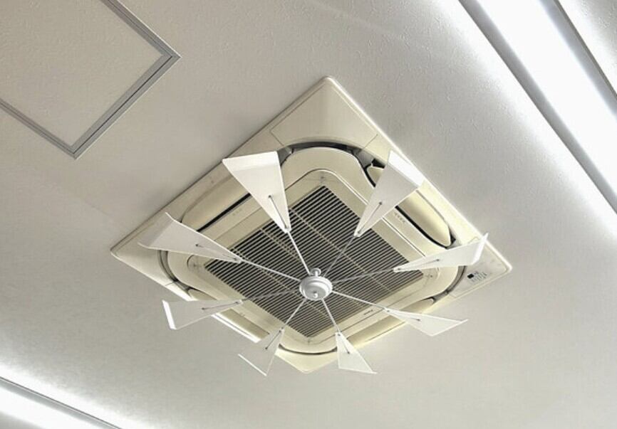日本製 エコエコファン 天カセ式 製品サイズ約約Φ1060㎜ 取付可能空調