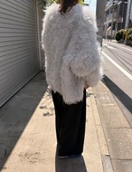 【新作5％OFF・3日間】Shaggy Volume Cardigan(Gray)_7colors