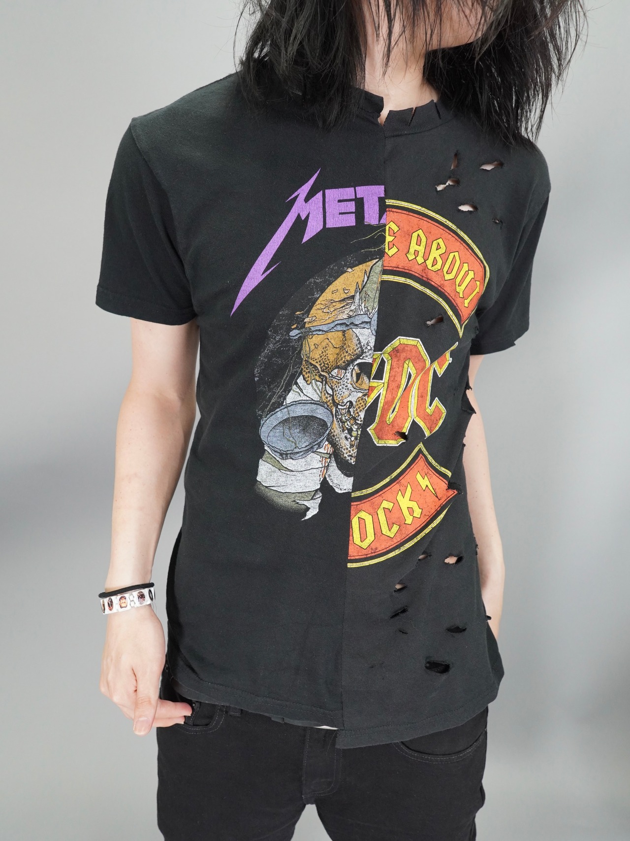 【DESTRUCION9】destrucion 2 in 1 Tee (004)