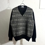 80s(1989) COMME des GARCONS 切り替え Wool Knit