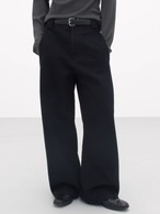 Yausye Washed Loose Straight Jeans