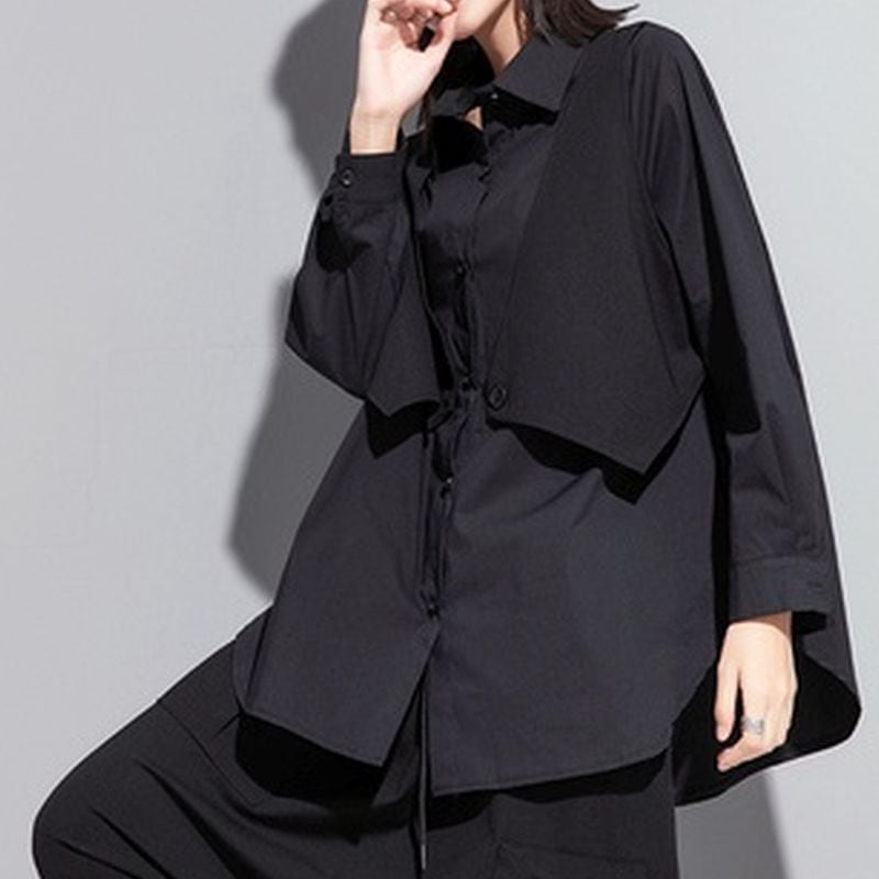 ベストフェイク長袖シャツ BL0268