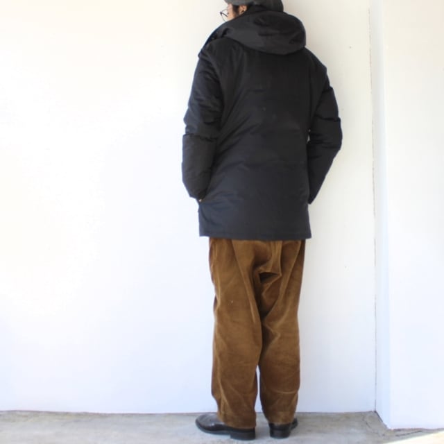 ZANTER JAPAN ダウンパーカ DOWN PARKA WP-H ブラック | C.COUNTLY