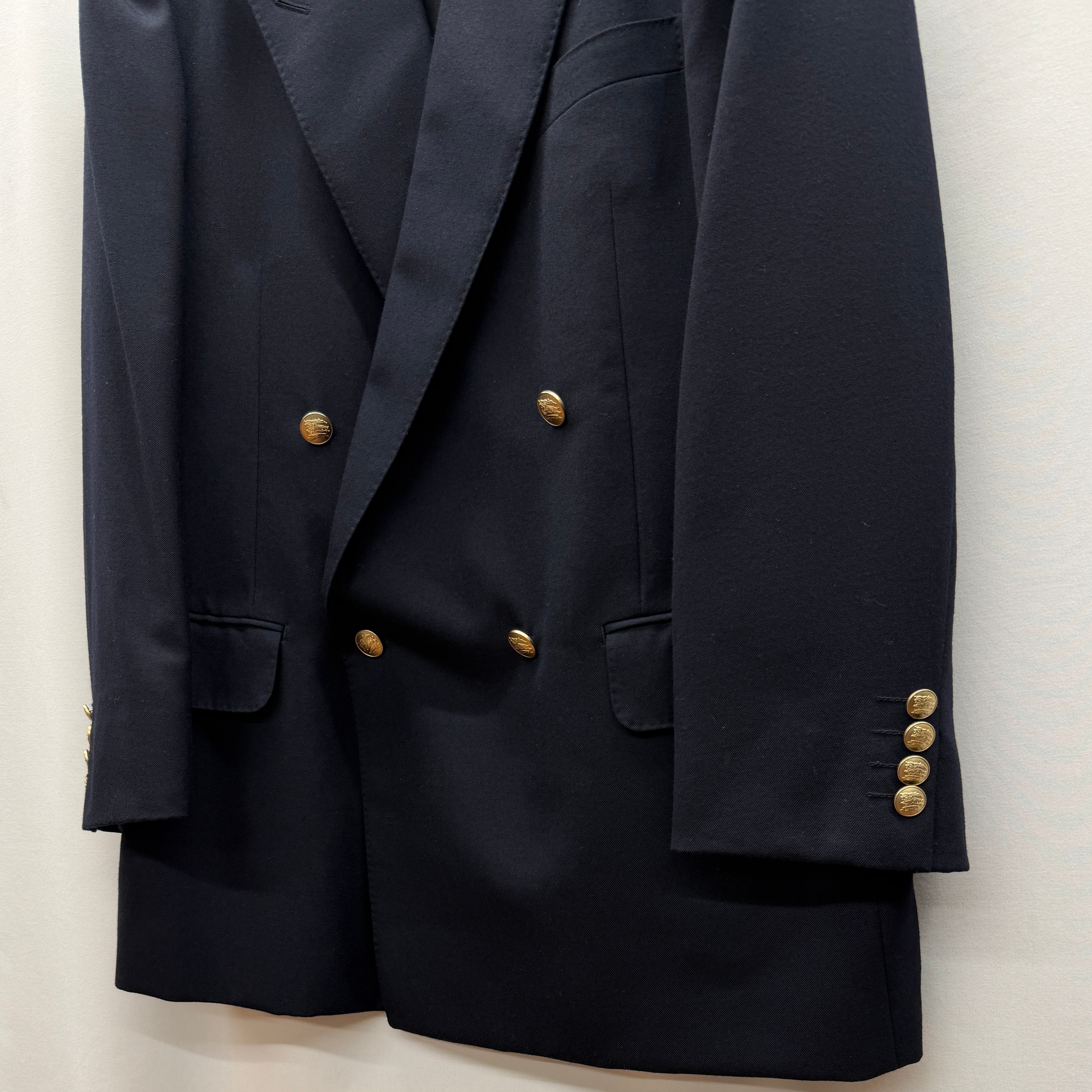 Burberrys】 90s jacket バーバリー テーラードジャケット 紺ブレ