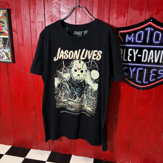 FRIDAY THE 13 JASON キャラクターTee 13日の金曜日　ジェイソン