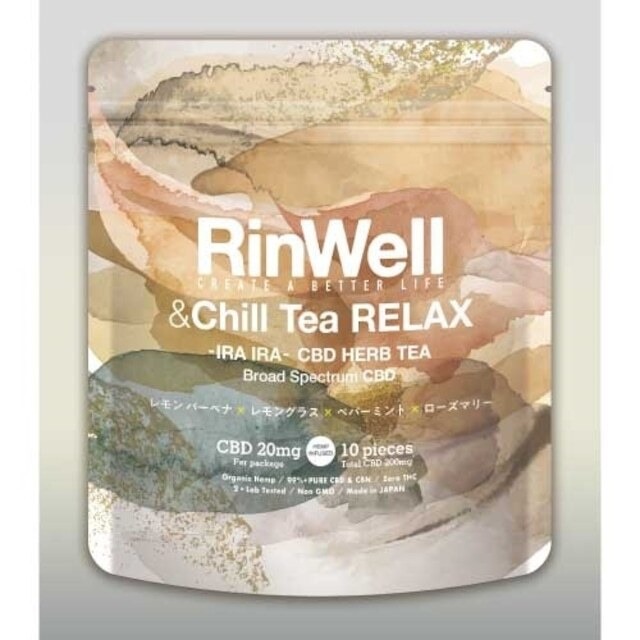 RinWell CBDハーブティーChill Tea RELAX -IRA IRA-