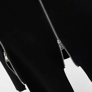 Asymmetrical Zip Skirt