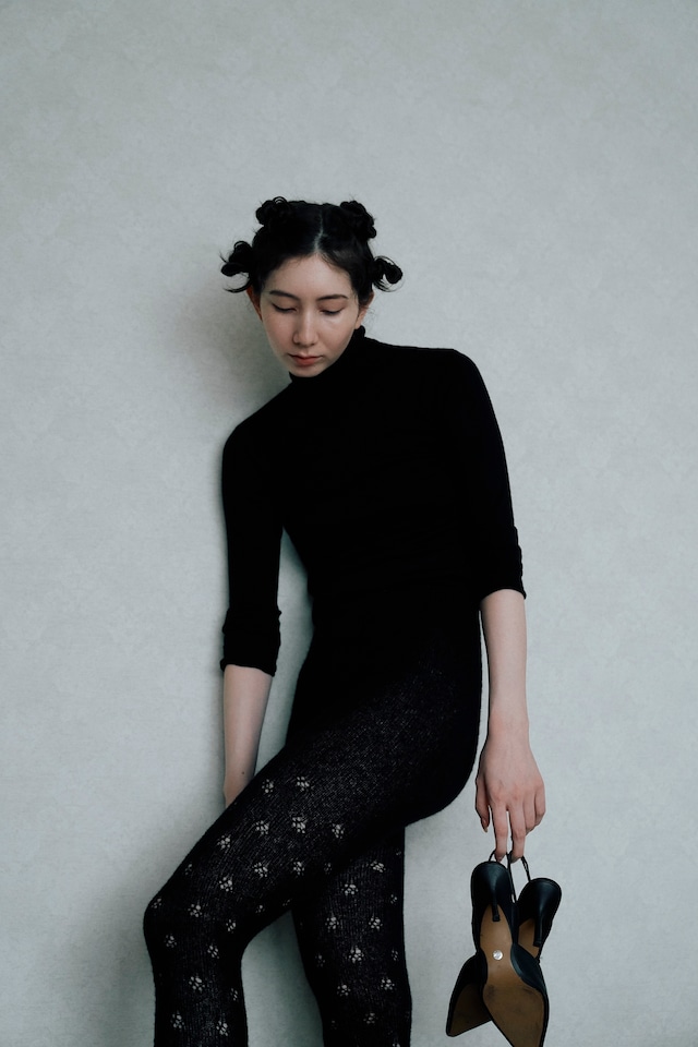 North pole Alpaca tights col.black
