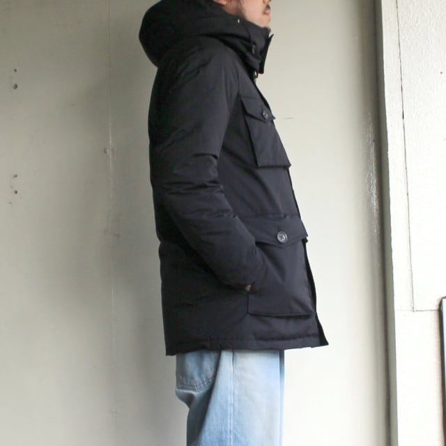 ZANTER JAPAN ダウンパーカ DOWN PARKA WP-H ブラック | C.COUNTLY