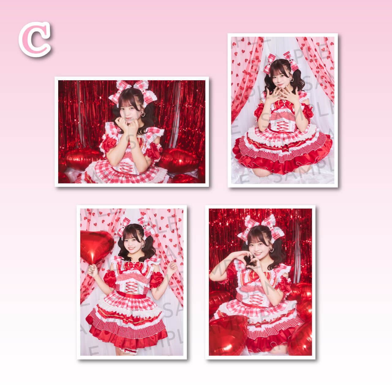 杉井みぃ 生誕記念】ブロマイド4種1セット（×3パターン）【YOG080