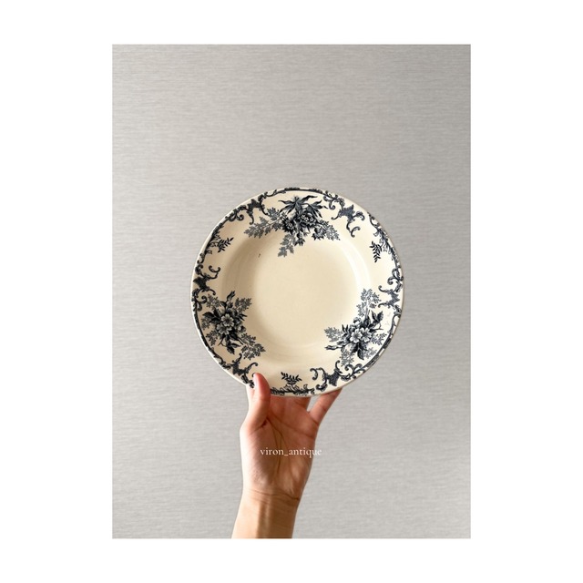 Choisy le roi　ショワジールロワ　/　“FLOREAL” 　深皿プレート　b