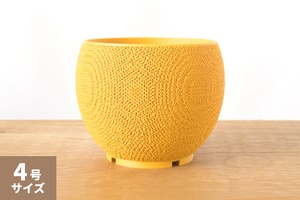 ころん鉢2.0 (4号サイズ)｜パンプキンイエロー
