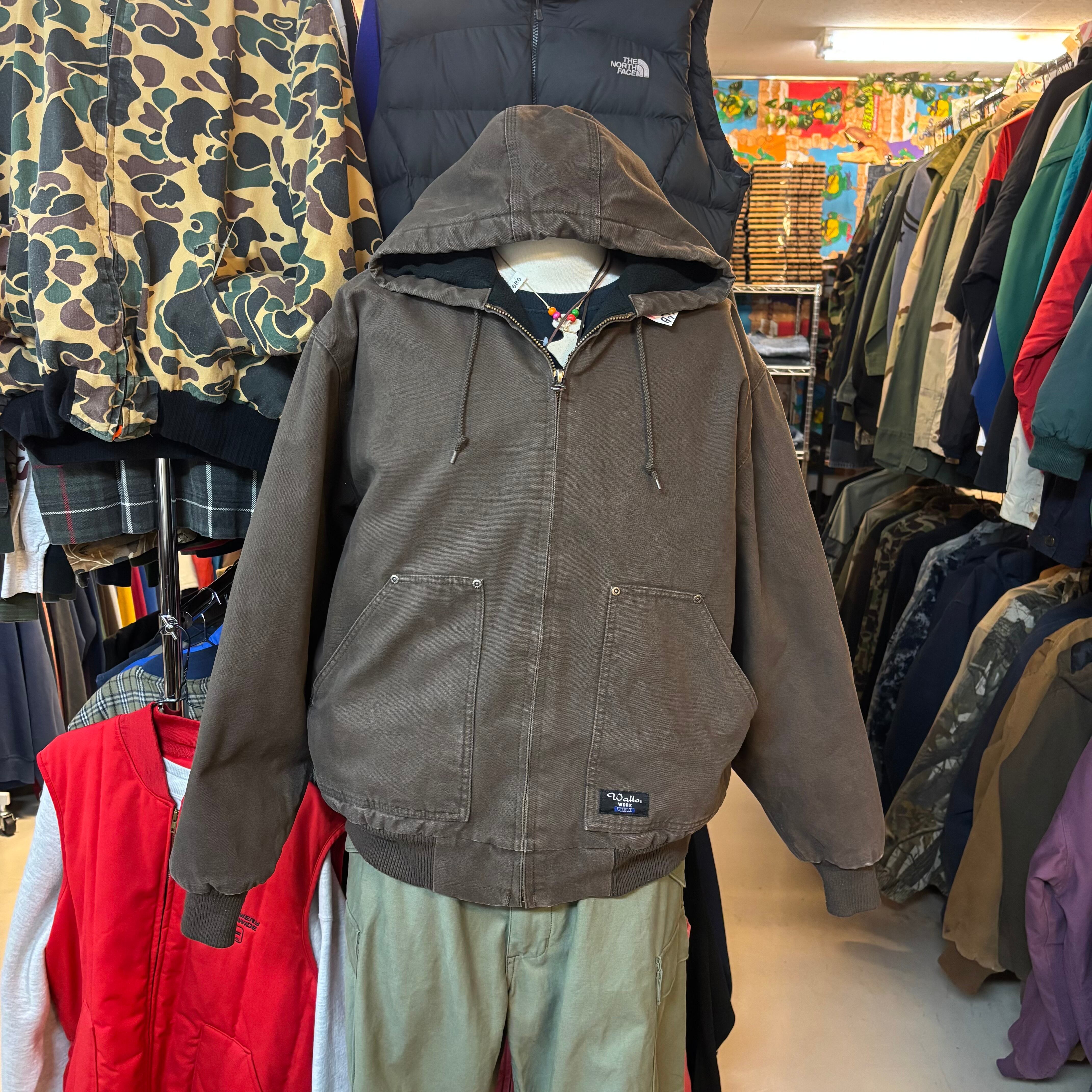 【90's】Walls ダックパーカー　ダックジャケット裏地フリース　サイズ42 90s Walls WORK WEAR ダックアクティブジャケット | 古着屋PENNY