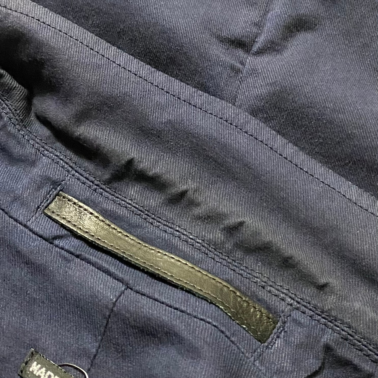 GIORGIO ARMANI navy color cotton tailored jacket