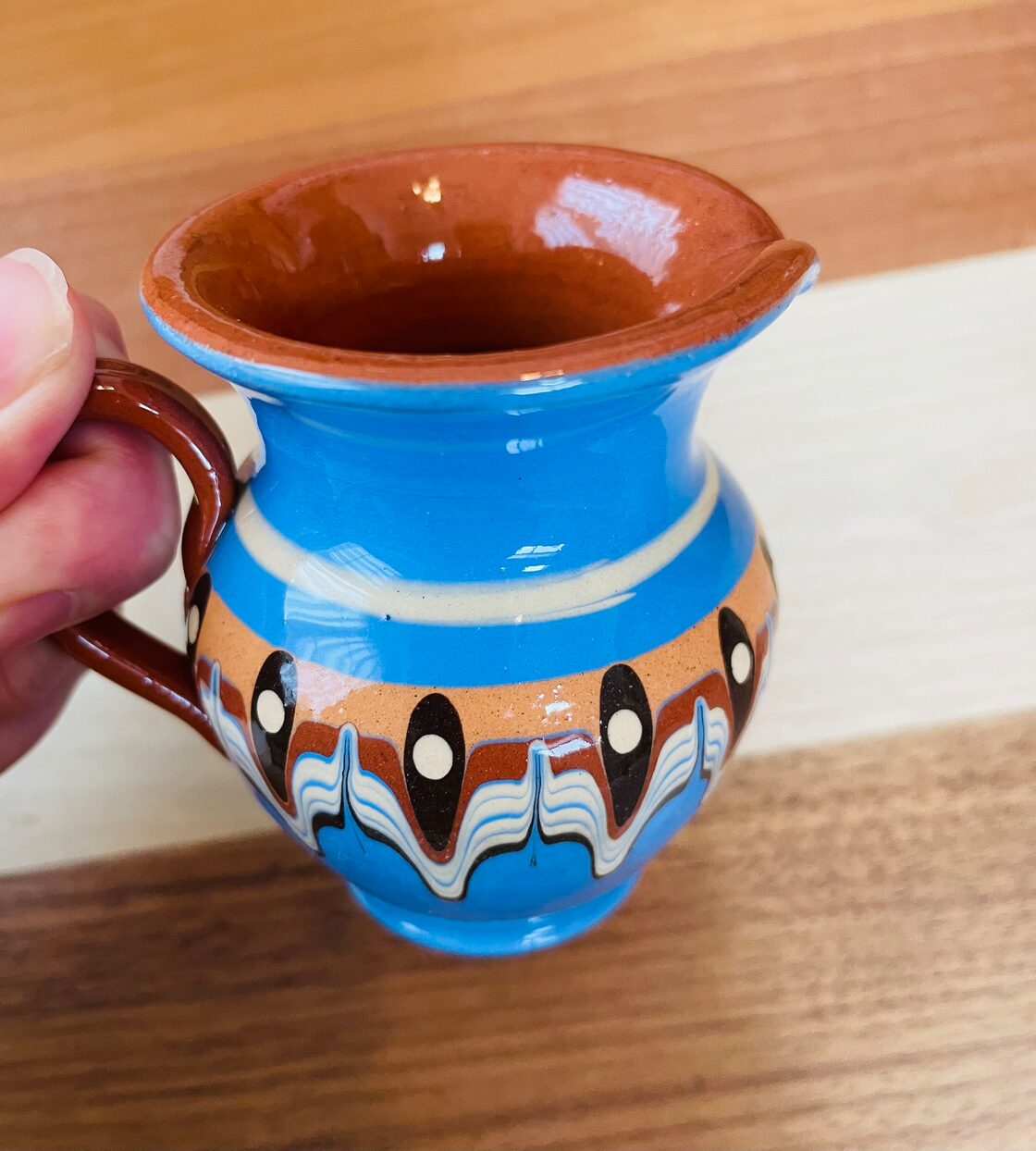 東欧トロヤン陶器 ミニピッチャー ブルガリア製 | Pay ID