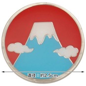 Tabata(タバタ) ゴルフマーカー マグネット グリーンマーカー かわいいデザイン グラウンドゴルフ 磁石 芝に目立つ色 ゴルフ用品 コンペ景品 プレゼント 富士山 日本みやげ FUJI おみやげ 台座別売り GV0883 Q