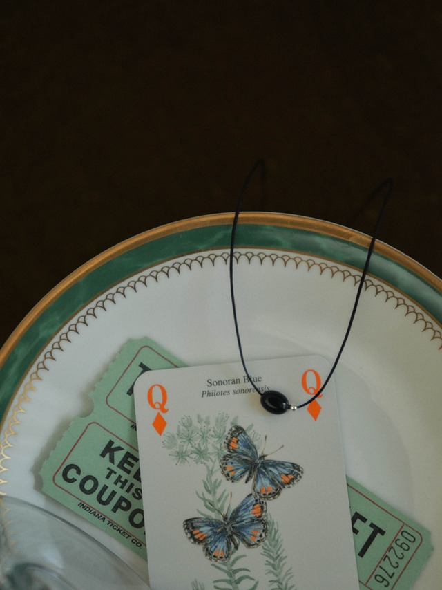 25A–F08/09/10［ silver925 stone necklace］