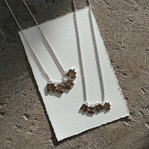 love &peace(piece)necklace M