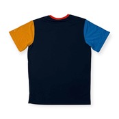 Columbia コロンビア ロゴプリント 襟袖切替 デザイン 半袖Tシャツ カットソー サイズ M /アウトドア
