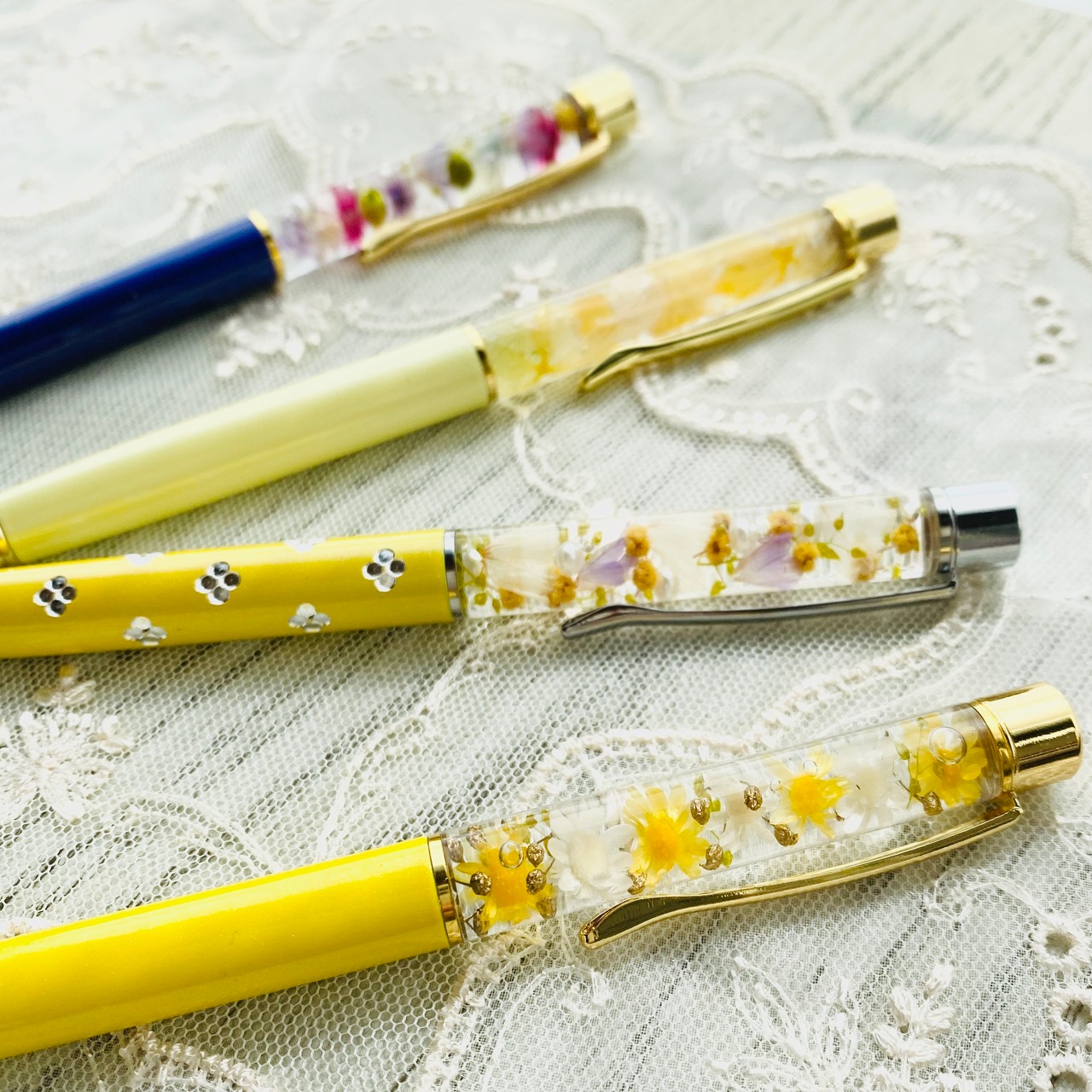 ハーバリウムボールペン】〜❄︎蓄光アクアリウム❄︎〜❤︎オーダー  