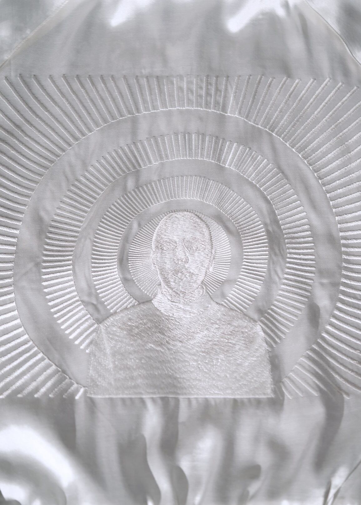 JEFF MILLS x TOGA コラボ・サテン刺繍ジャケット リバーシブル | U/M