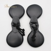 フラメンコ 小物 CASTANUELAS DEL SUR パリージョ カスタネット ブラック系 楽器 小物 ペア 両手 黒 赤 ケース ケース付き 花柄 練習 レッスン ステージ イベント 艶 光沢 無地 シンプル おしゃれ レッド系