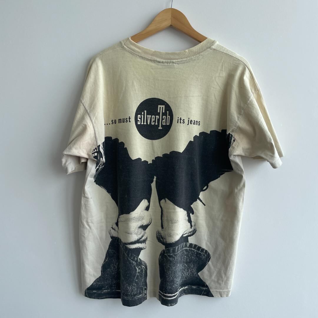 XA2 90s リーバイス シルバータブ Tシャツ 大判 両面プリント