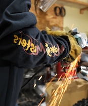 MMS LONG SLEEVE "The Flames" /L-size