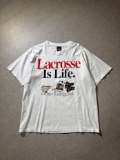 "Lacrosse is Life" good print tee