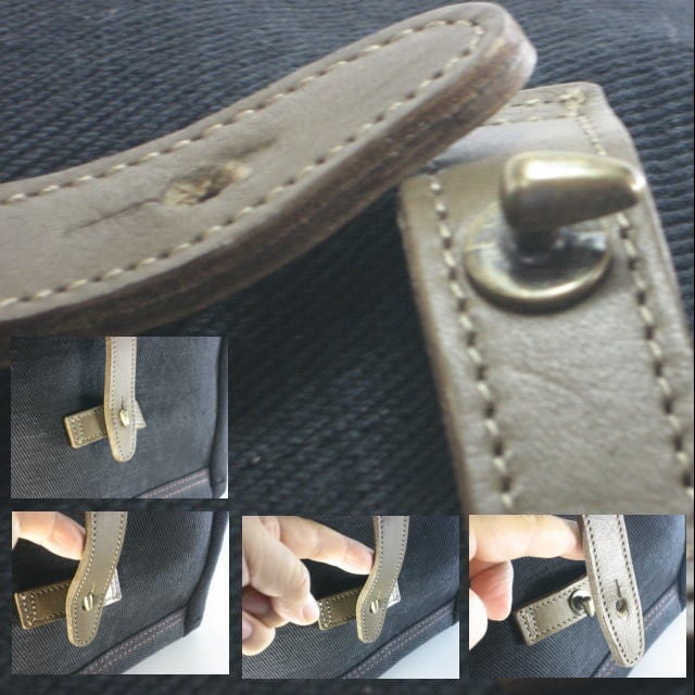 NEWモデル】【rena豊岡 cheviot】6号帆布 蝋引きバイオ加工・リュック