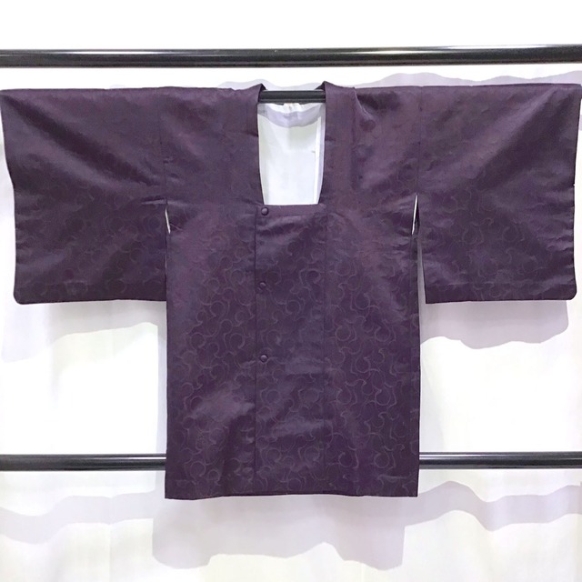 着物・雨コート・二部式・紫系地・No.200701-2028・梱包サイズ60