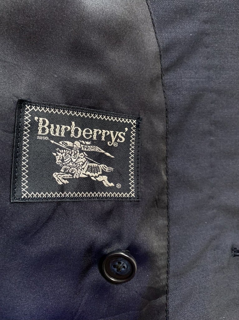 1980~90's Design Double Breasted Tailored Jacket "Burberrys"