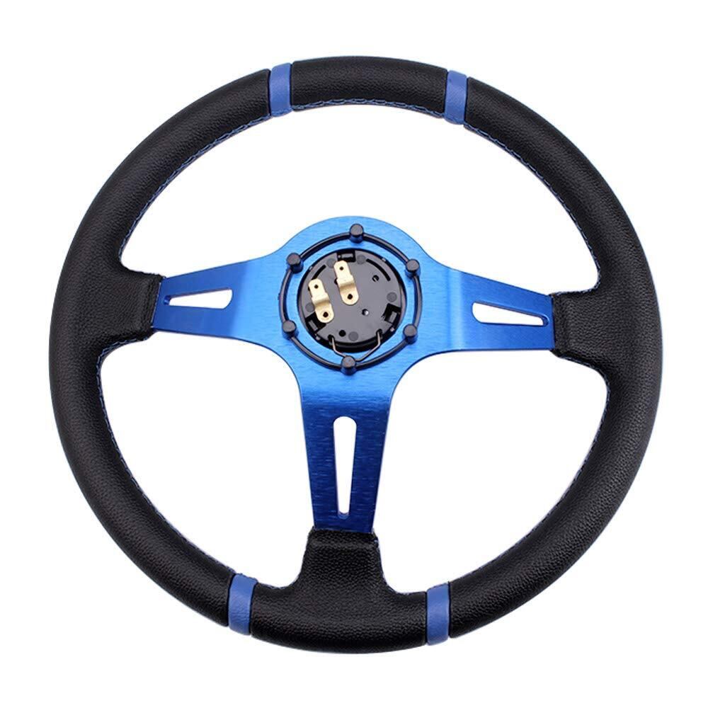 特価商品】MUTEKI ステアリング ハンドル 直径350mm 軽量アルミニウム
