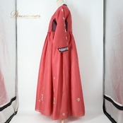 韓国伝統衣装 チマチョゴリ レッド系 トップス ワンピース ドレス インナー 花 花柄 刺繍 華やか かわいい ボタン 民族衣装 チマ チョゴリ 韓流 韓服 イベント ステージ コスプレ 仮装 舞台 ダンス ピンク系 ホワイト系 パープル系