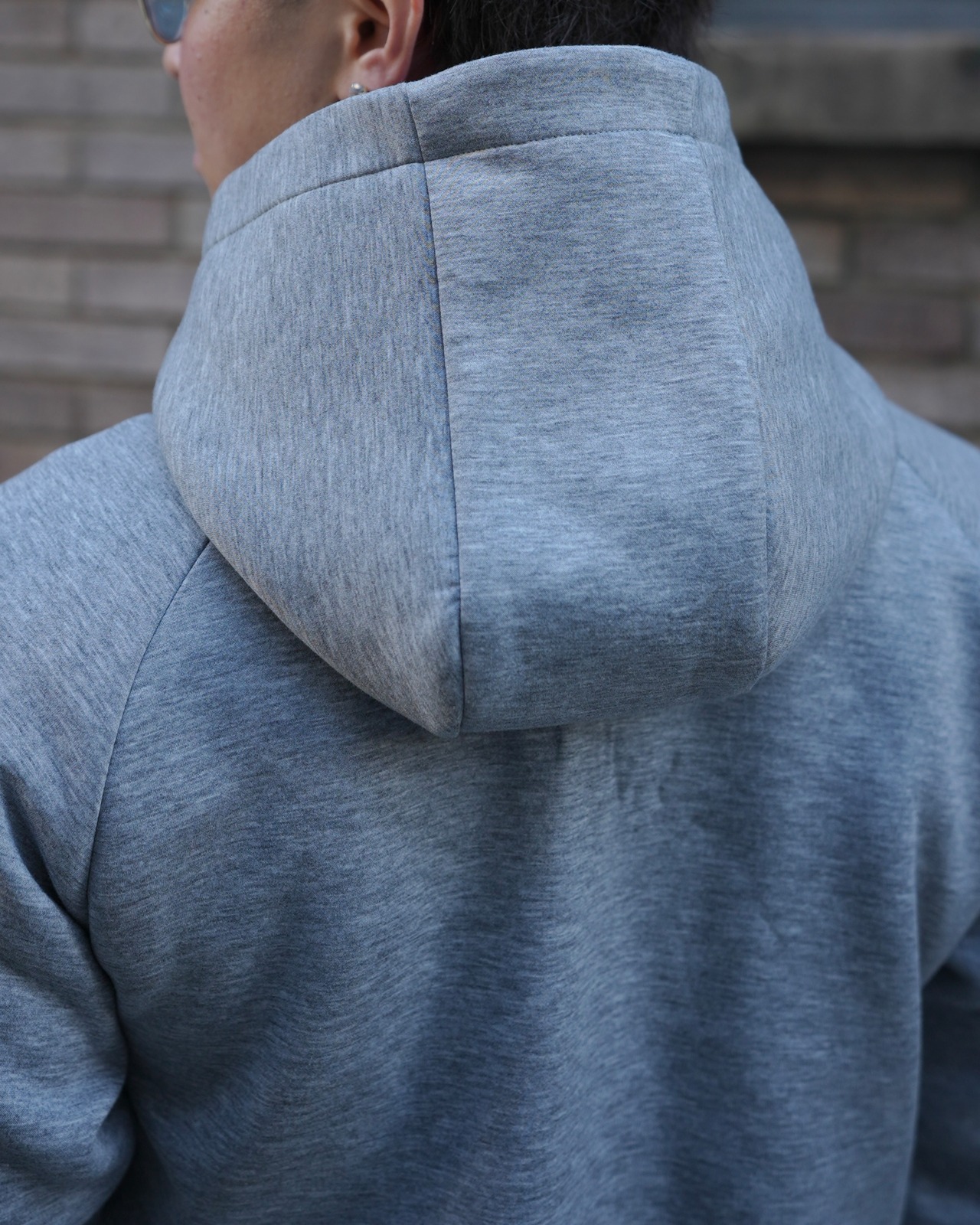 Cross Sweat Parker Gray【BS25-001】