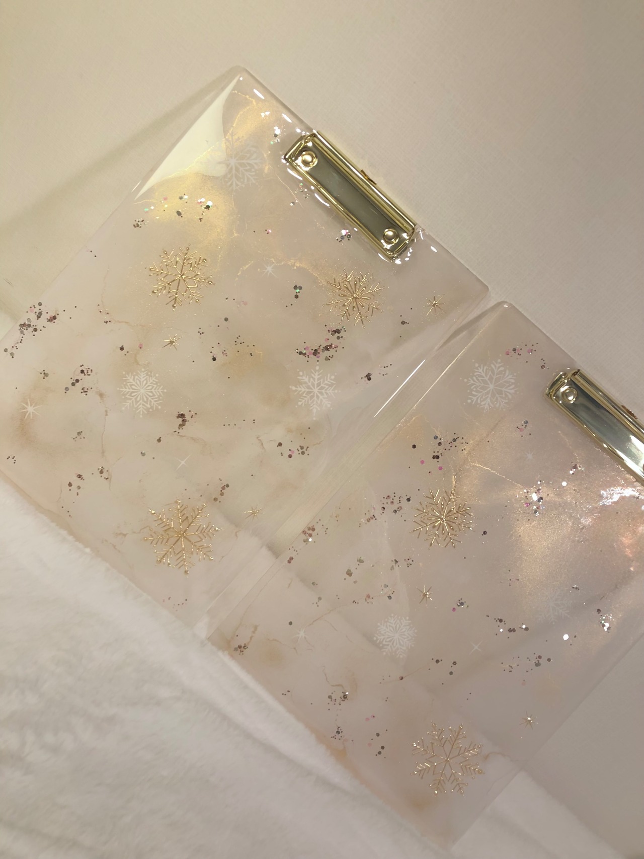 A4クリップボード　ダイヤモンドダスト