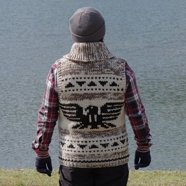 Kanata カウチンセーター（カウチンベスト）｜カナタ社・カナダ製