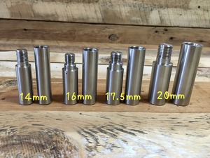 【JACKKNIFE】手銛用ジョイント金具（内径・外径各種あり）SUS304