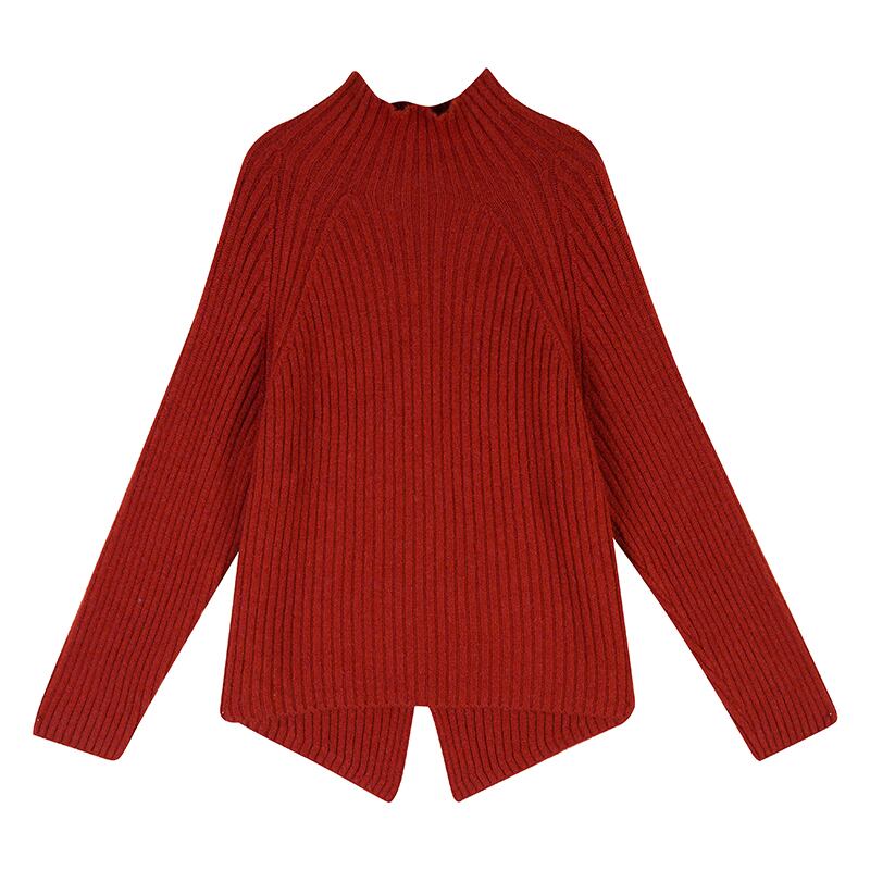 カラーバックスリットセーター ピュア 6Du_Shop_Women89801870086