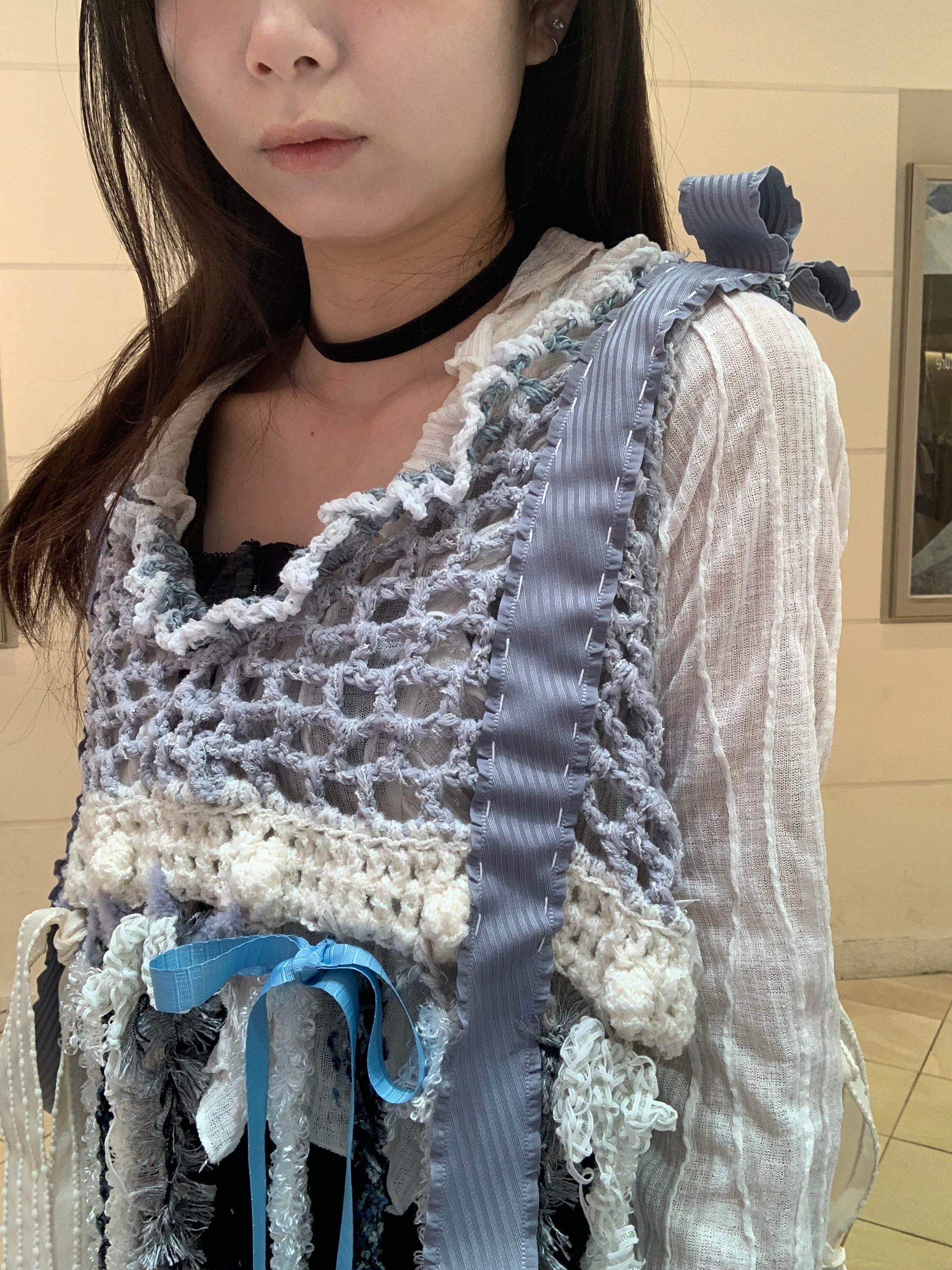 i-mai-main】ひらひらくらげさんのビスチェ(曇り空) | Enmarket ONLINE