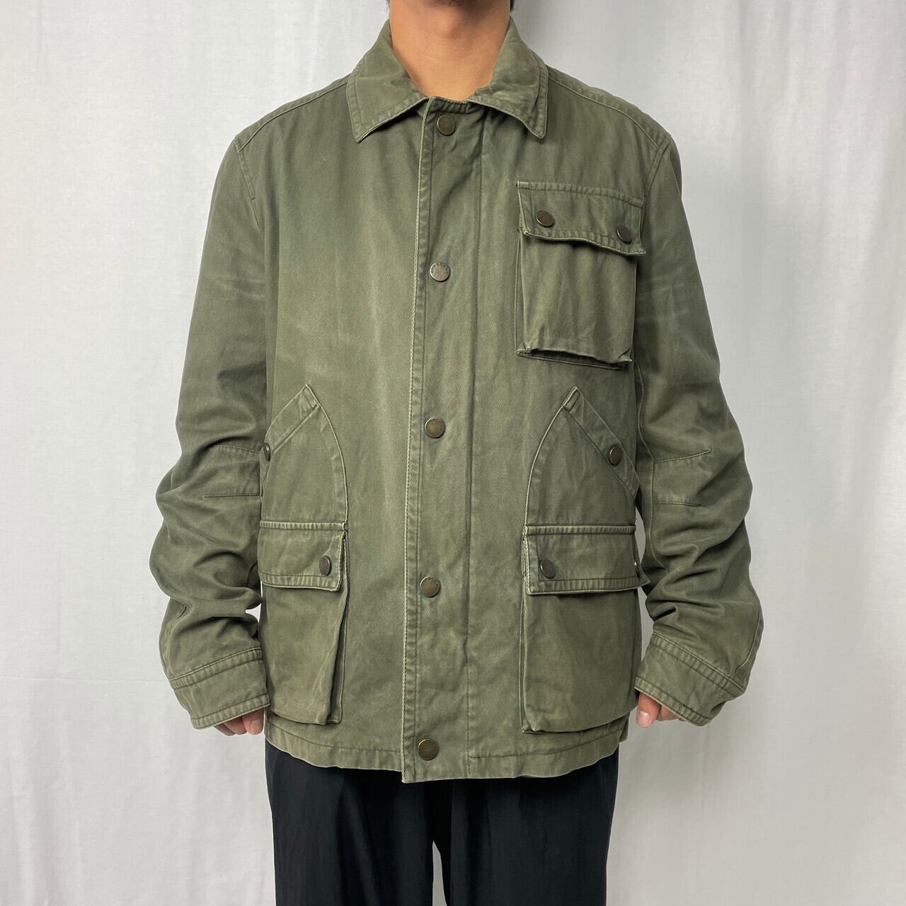 BURBERRY LONDON バーバリー コットンツイル ハンティングジャケット