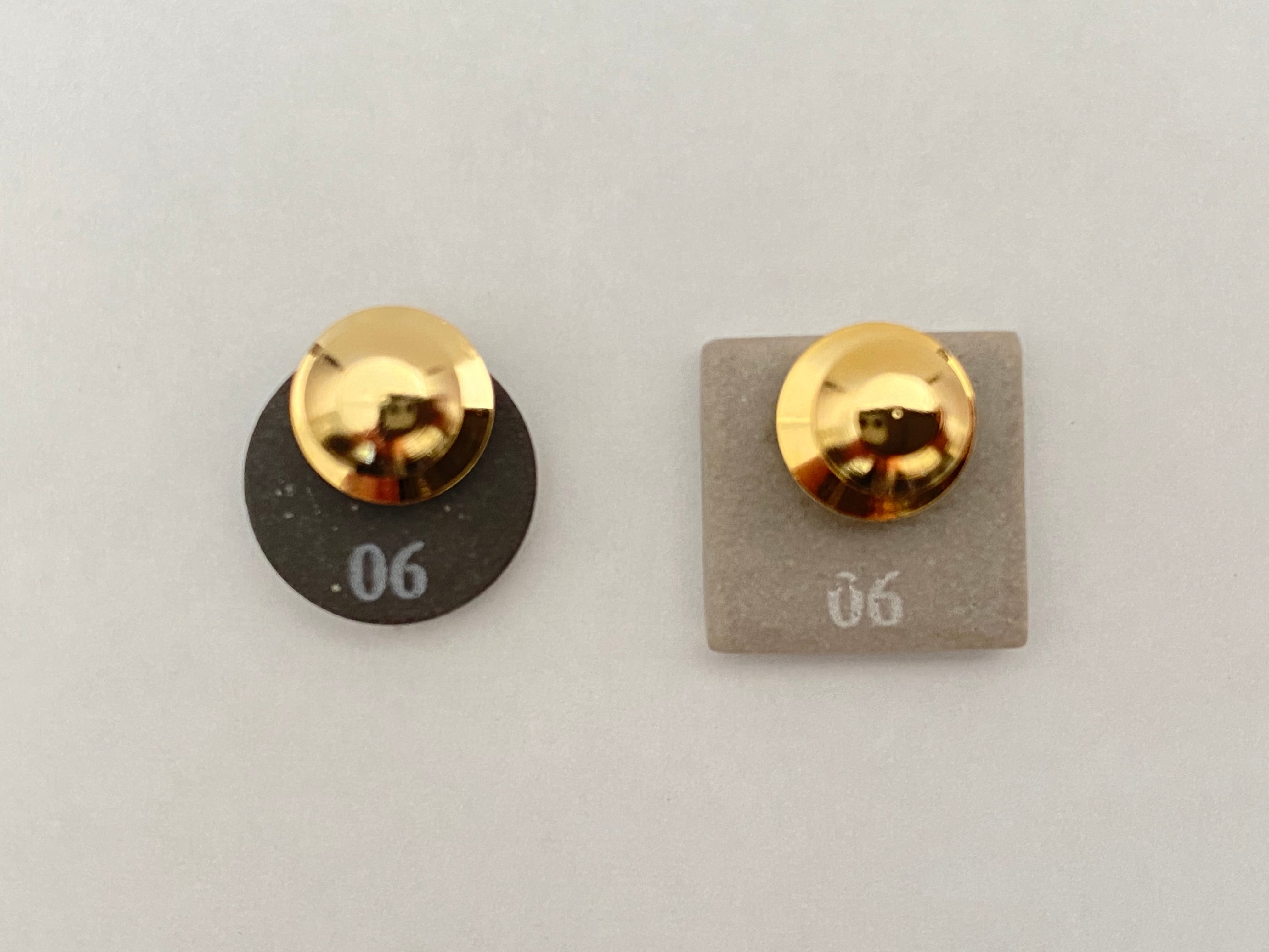 KINマーク&タイルマン タイルピンバッジ/キン肉マンオフィシャル