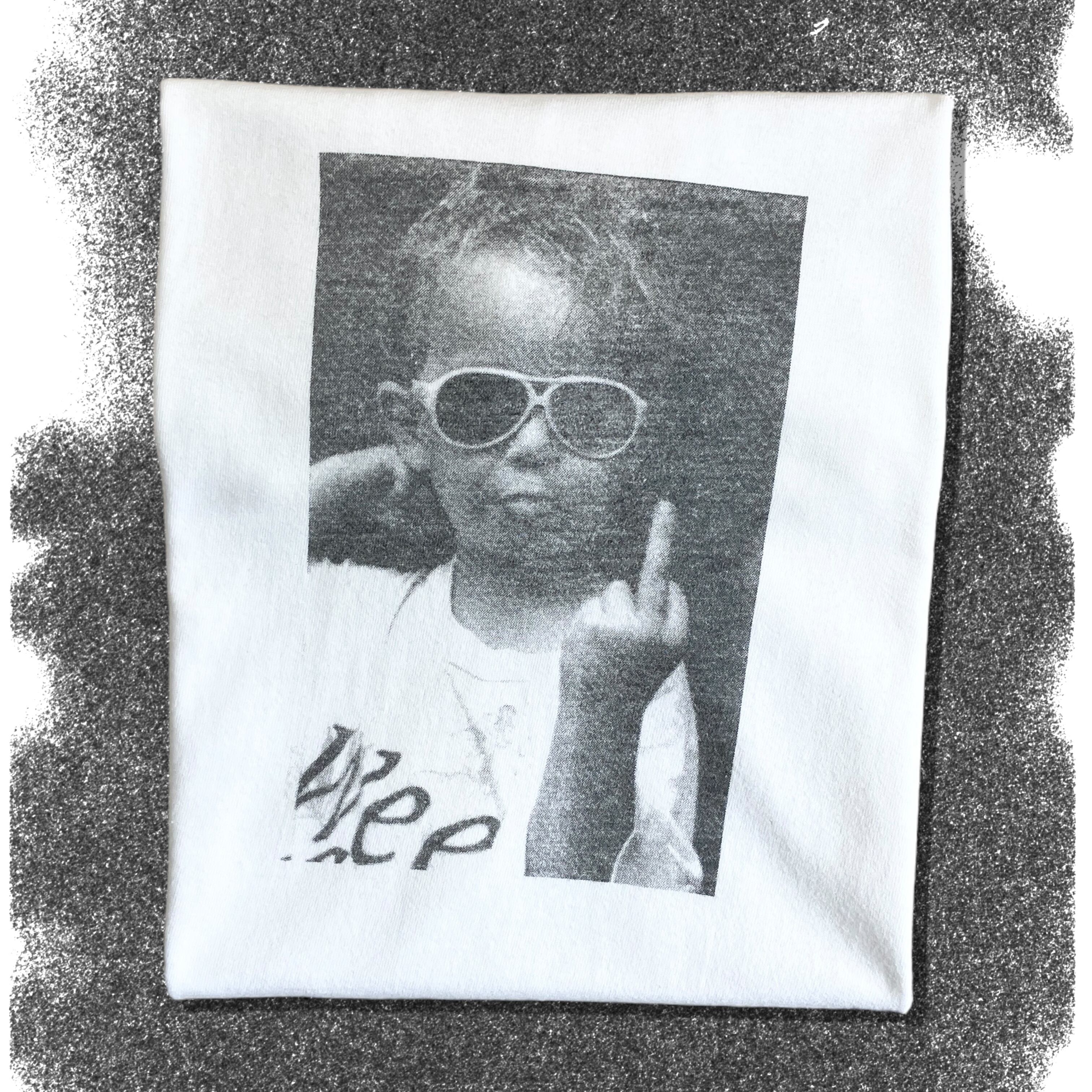 2007s-2010s old stussy I LOVE TO ROCK MY GOLD FOR THE LADIES print